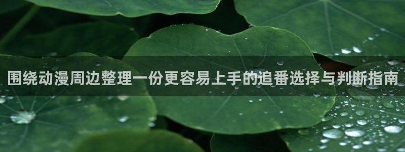 韩漫在线漫画免费观看：围绕动漫周边整理一份更容易上手的追番选择与判断指南配图