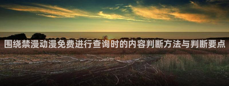 在线韩漫网站：围绕禁漫动漫免费进行查询时的内容判断方法与判断要点配图